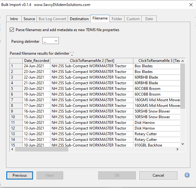 big data metadata extraction